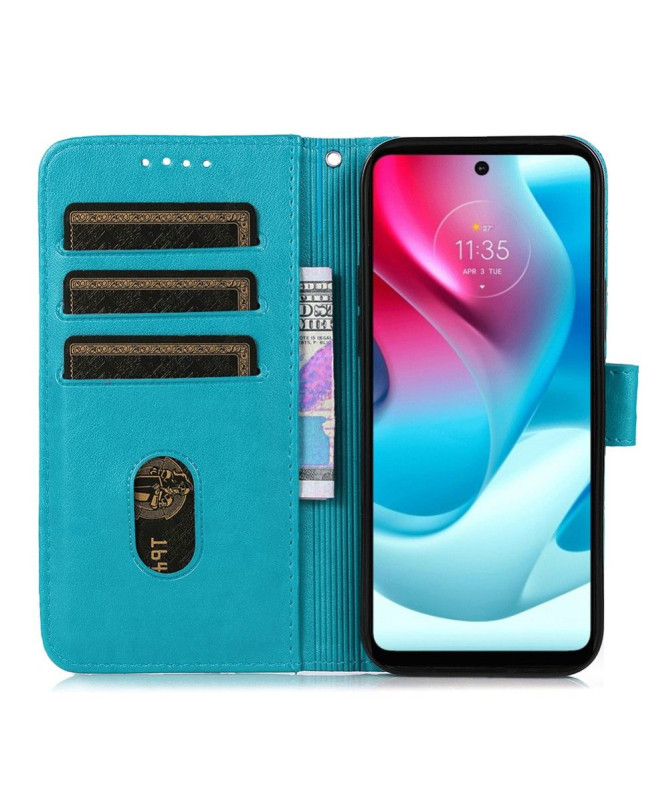 Housse Motorola Moto G31 / Moto G41 Rabat Grid