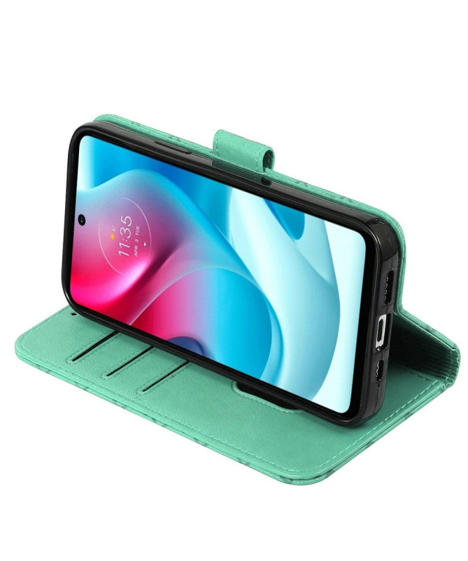 Housse Motorola Moto G31 / Moto G41 Rabat Grid