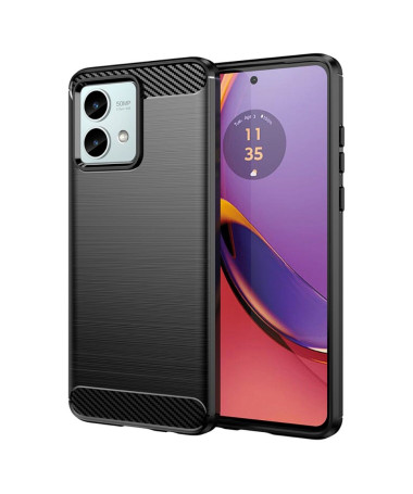 Coque Moto G84 5G effet brossé silicone