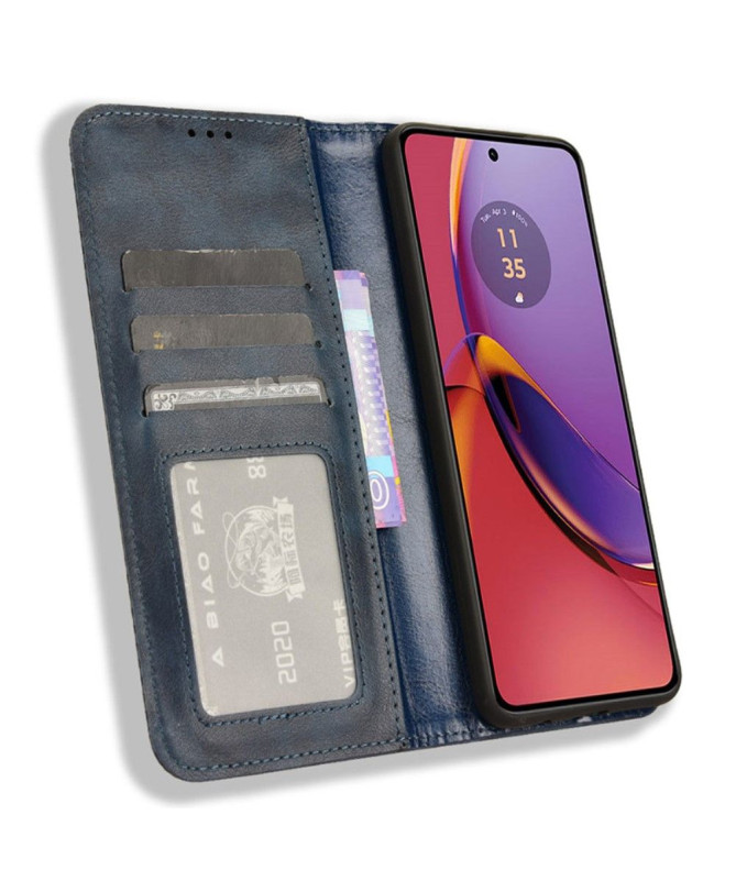 Étui Moto G84 5G Le Cirénius Style Cuir