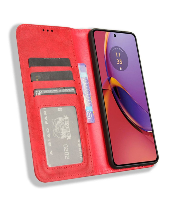 Étui Moto G84 5G Le Cirénius Style Cuir