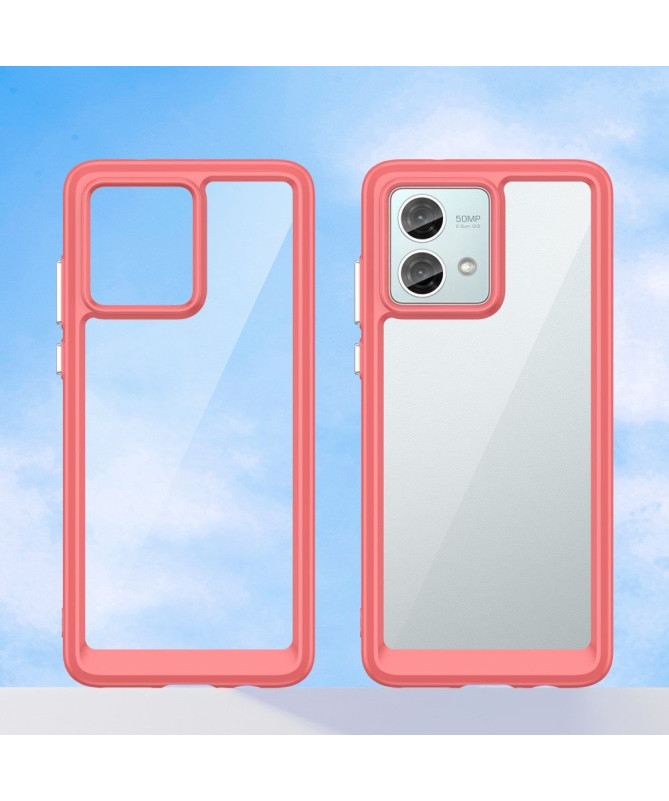 Coque Moto G84 5G Bumper Transparent Antichoc