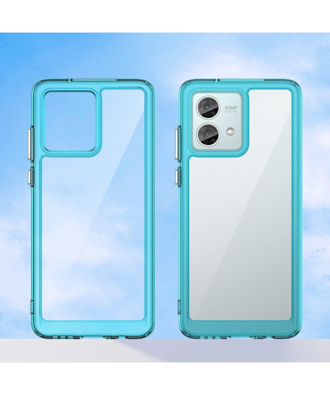 Coque Moto G84 5G Bumper Transparent Antichoc