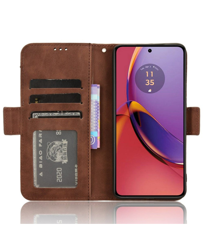 Housse Moto G84 5G Premium avec Porte Cartes