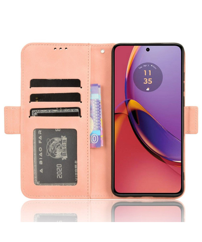 Housse Moto G84 5G Premium avec Porte Cartes