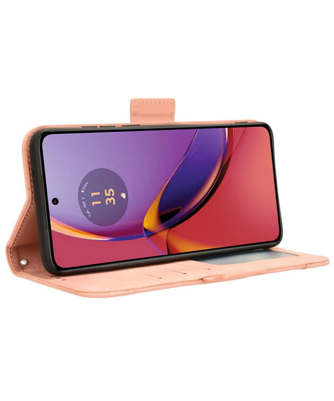 Housse Moto G84 5G Premium avec Porte Cartes