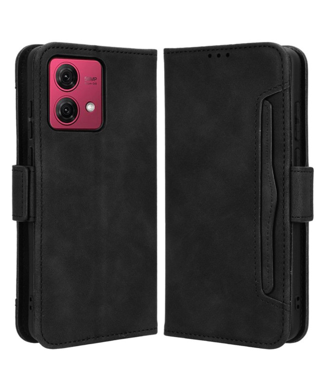 Housse Moto G84 5G Premium avec Porte Cartes