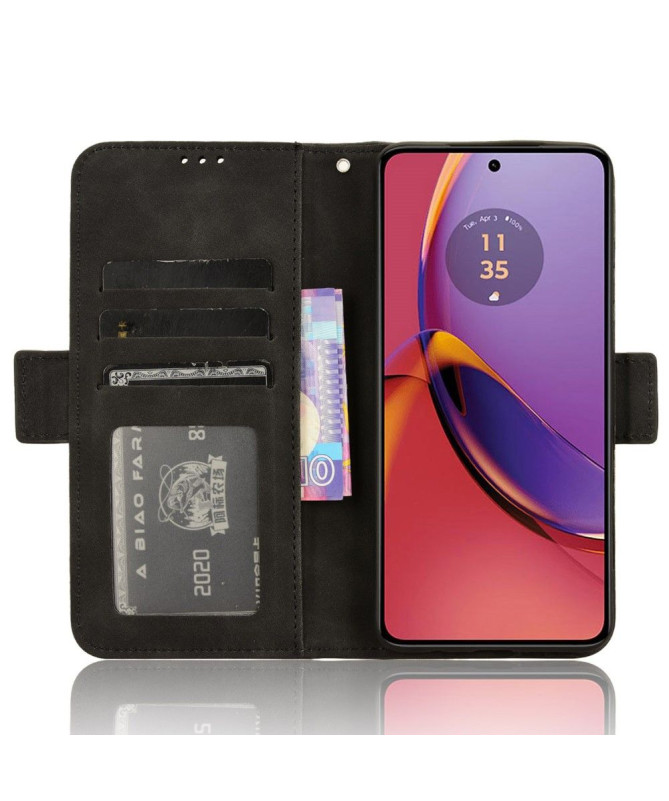 Housse Moto G84 5G Premium avec Porte Cartes