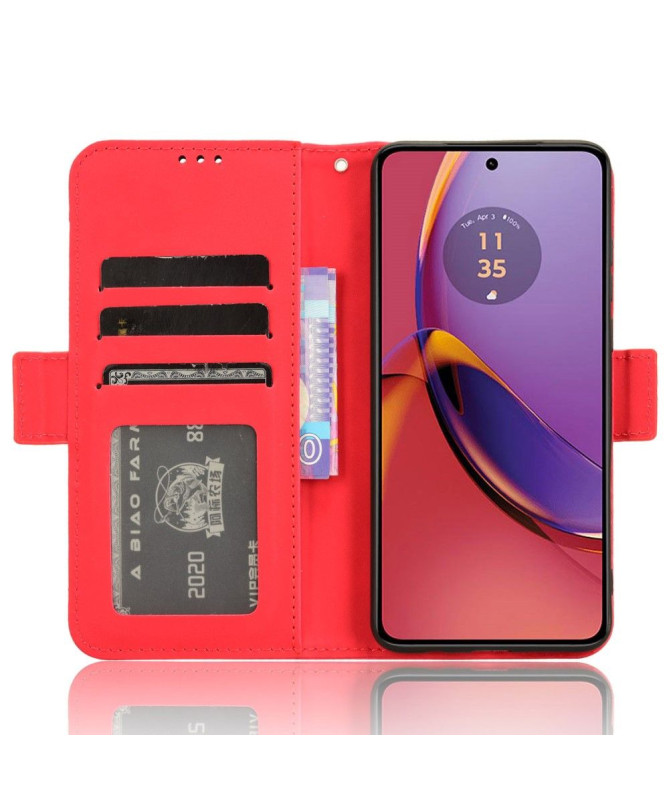 Housse Moto G84 5G Premium avec Porte Cartes