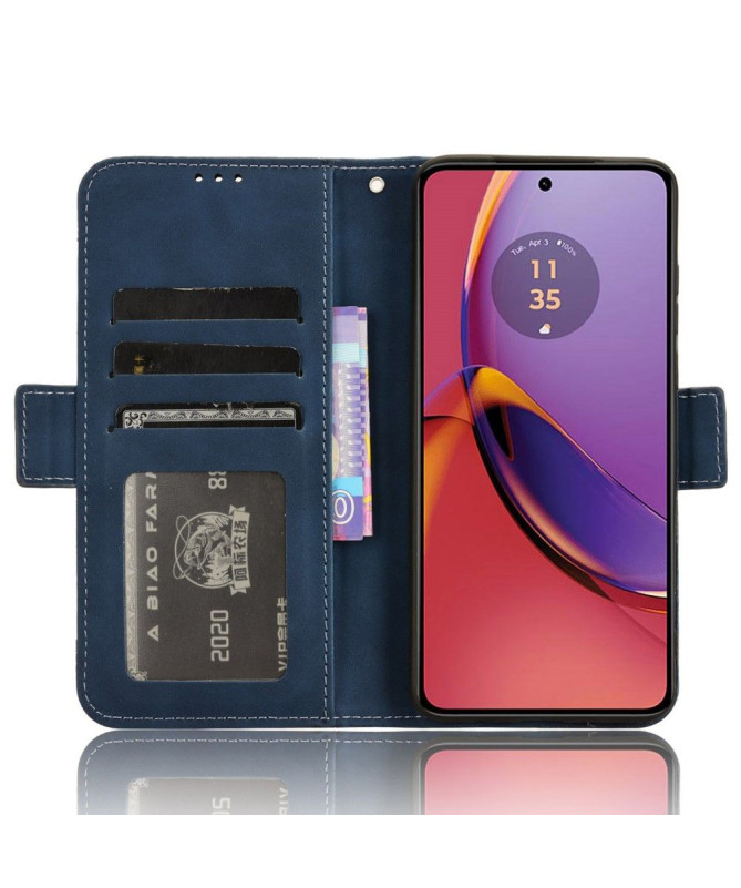 Housse Moto G84 5G Premium avec Porte Cartes