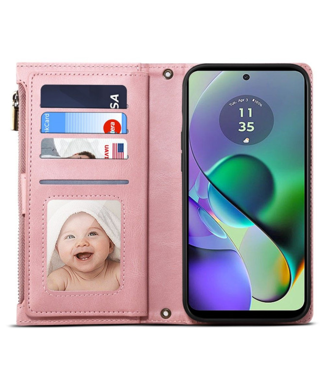 Housse Moto G84 5G Portefeuille Irène