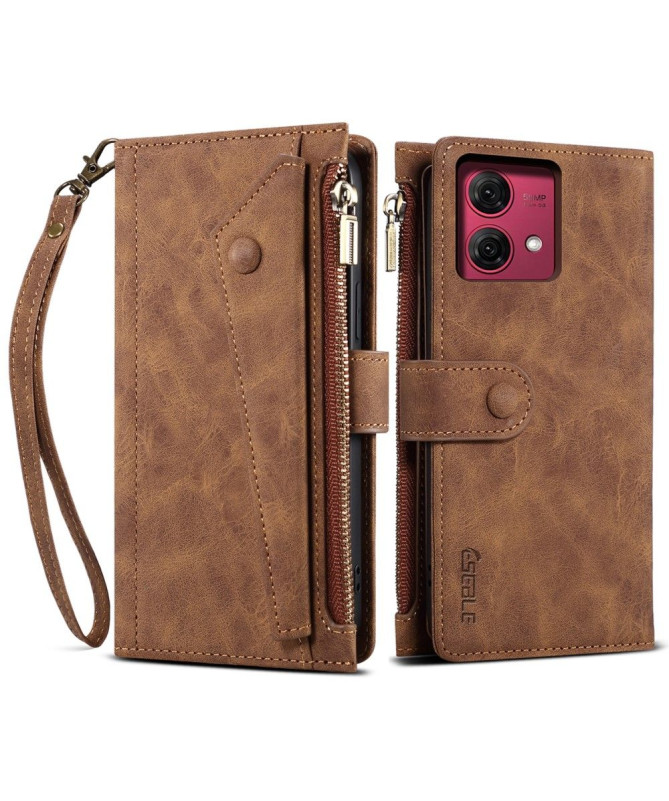 Housse Moto G84 5G Portefeuille Irène