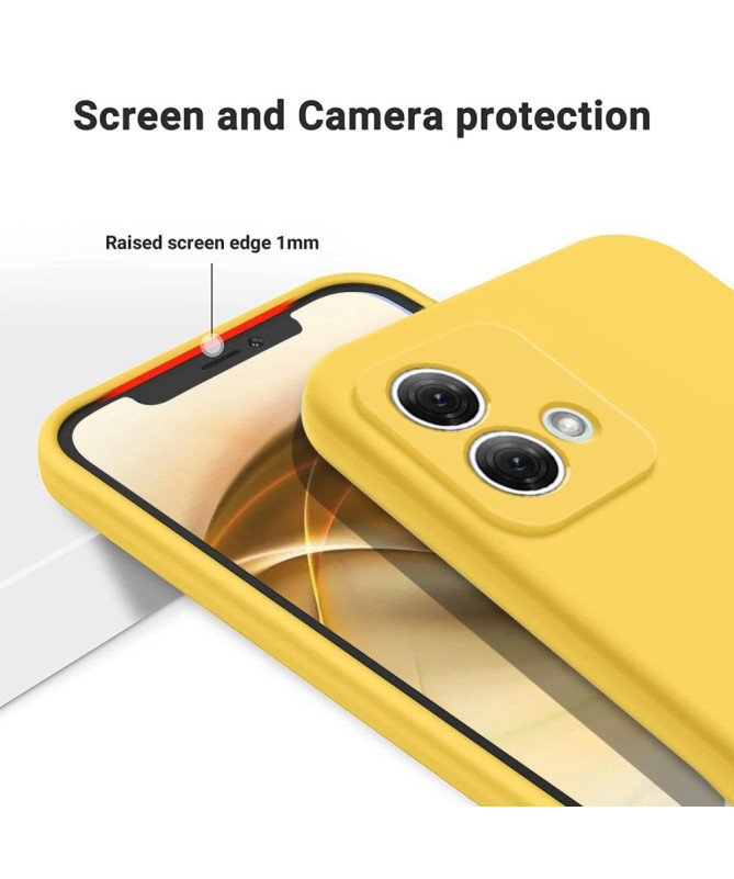 Coque Moto G84 5G Puro silicone liquide