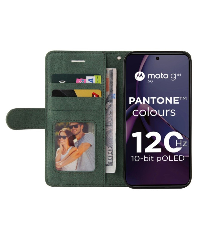 Housse Moto G84 5G Bicolore artistique