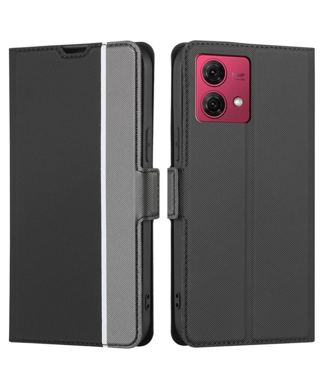 Housse Moto G84 5G Victoria style cuir
