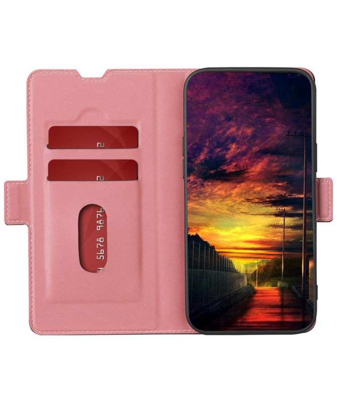Housse Moto G84 5G Victoria style cuir