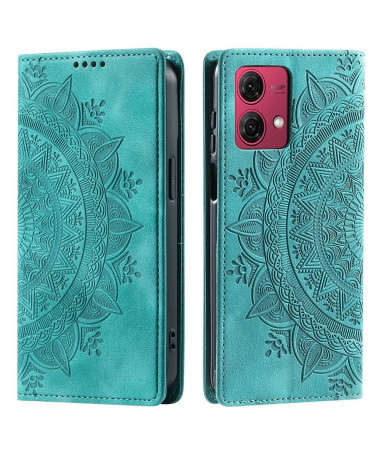 Étui Flip Cover Moto G84 5G Mandala Porte-Cartes