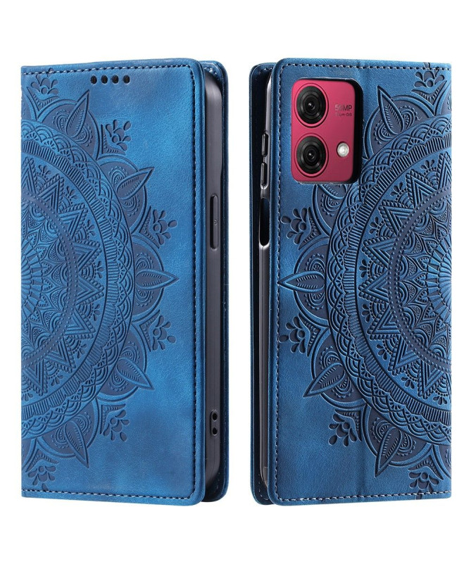 Étui Flip Cover Moto G84 5G Mandala Porte-Cartes