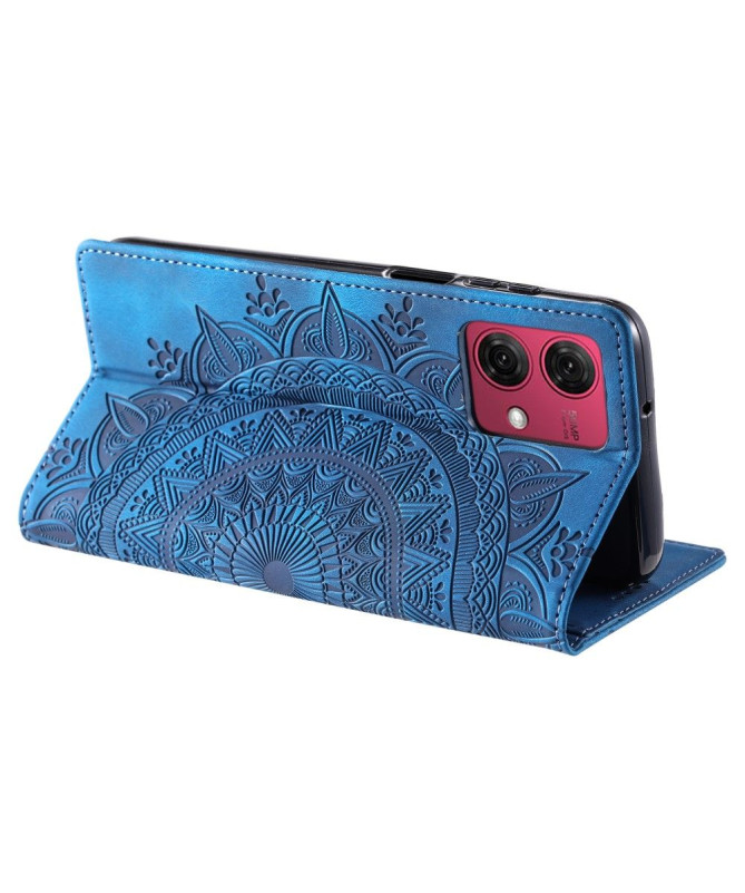 Étui Flip Cover Moto G84 5G Mandala Porte-Cartes