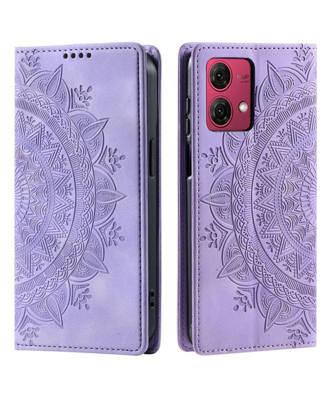 Étui Flip Cover Moto G84 5G Mandala Porte-Cartes