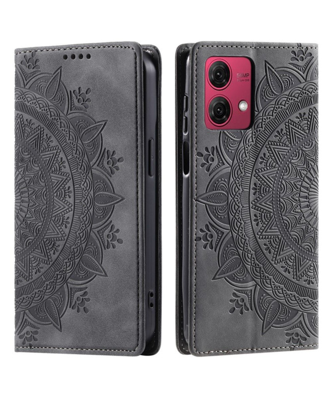 Étui Flip Cover Moto G84 5G Mandala Porte-Cartes