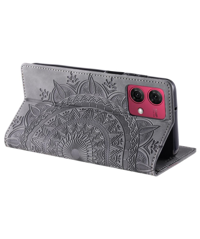 Étui Flip Cover Moto G84 5G Mandala Porte-Cartes