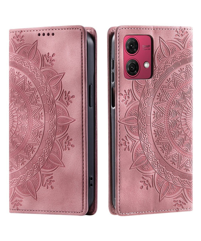 Étui Flip Cover Moto G84 5G Mandala Porte-Cartes