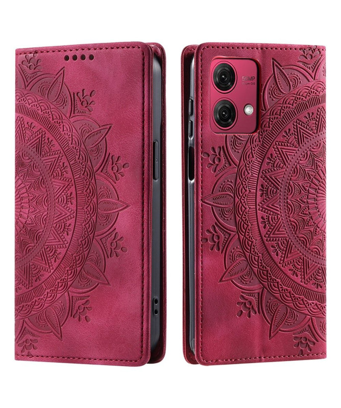 Étui Flip Cover Moto G84 5G Mandala Porte-Cartes