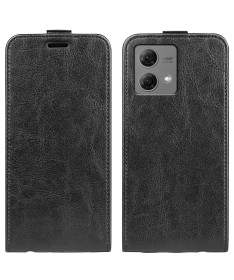 Housse Moto G84 5G simili cuir avec rabat vertical