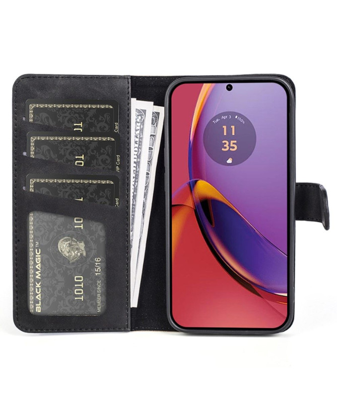 Housse Moto G84 5G Stand Folio Bicolore