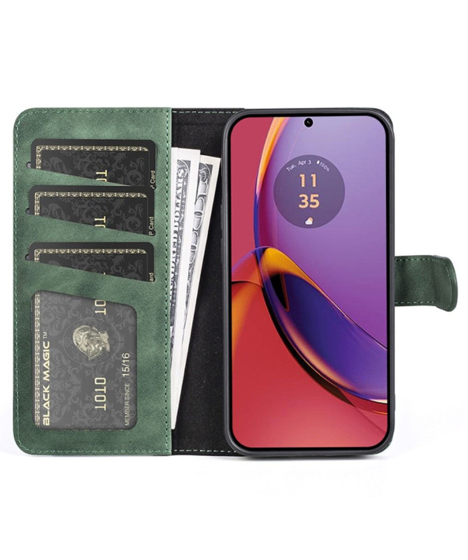 Housse Moto G84 5G Stand Folio Bicolore