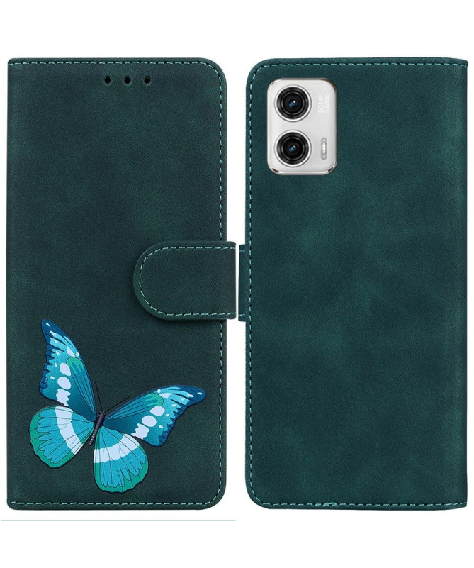 Housse Moto G73 5G Protection Papillon Coloré