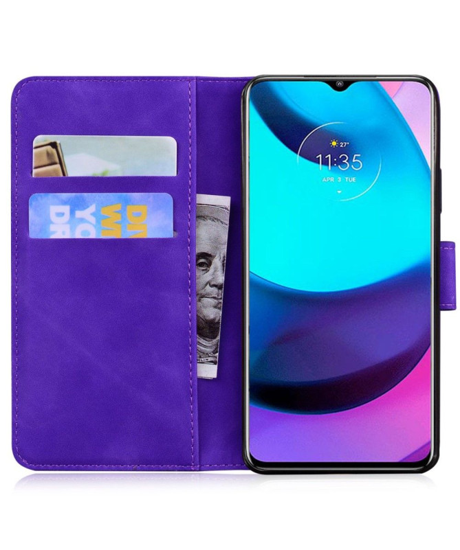 Housse Moto G73 5G Protection Papillon Coloré
