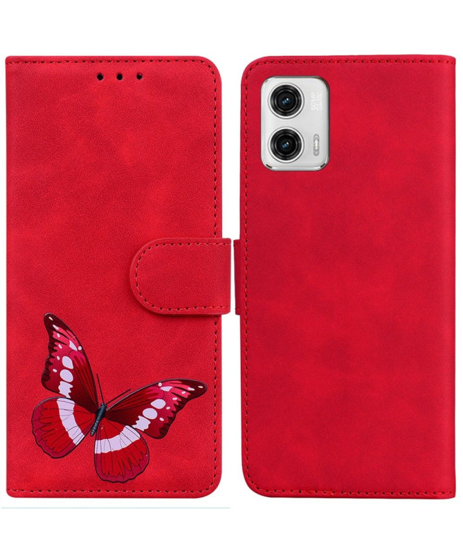 Housse Moto G73 5G Protection Papillon Coloré