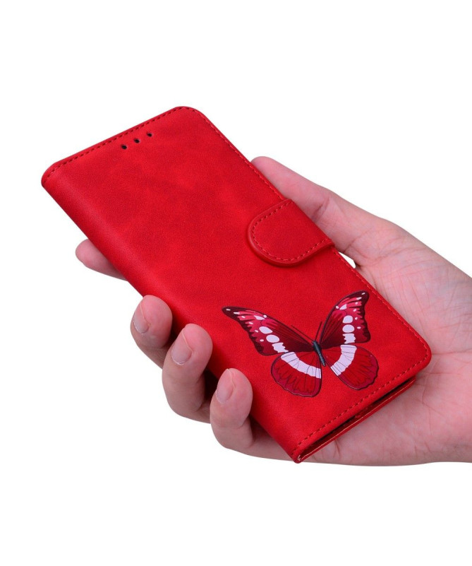 Housse Moto G73 5G Protection Papillon Coloré