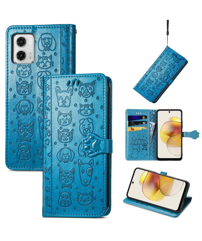 Housse Moto G73 5G animaux en relief - photo 4