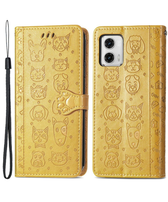 Housse Moto G73 5G animaux en relief - photo 9