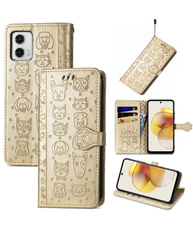 Housse Moto G73 5G animaux en relief - photo 20