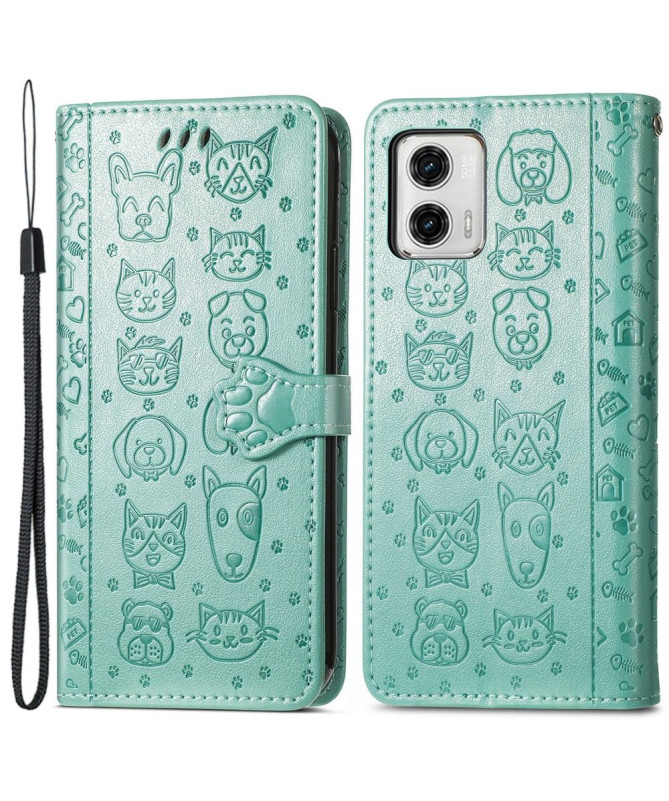 Housse Moto G73 5G animaux en relief - photo 21