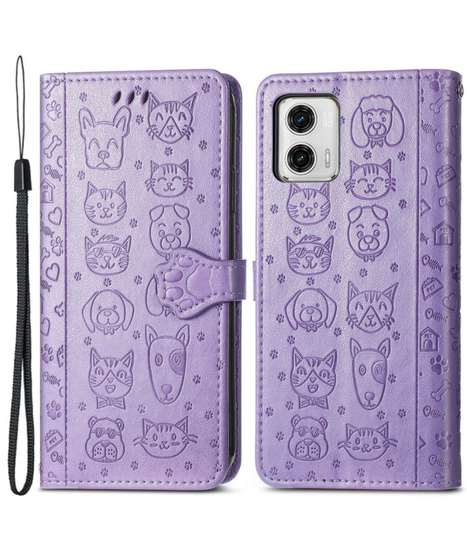 Housse Moto G73 5G animaux en relief - photo 25