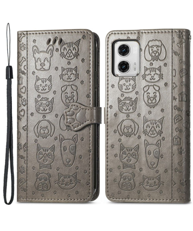 Housse Moto G73 5G animaux en relief - photo 29