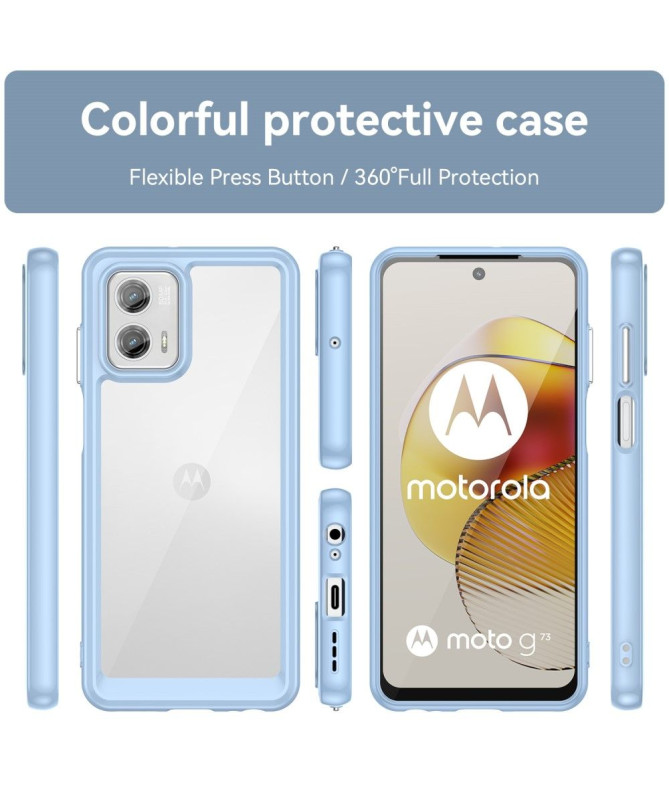 Coque Moto G73 5G Transparent Antichoc