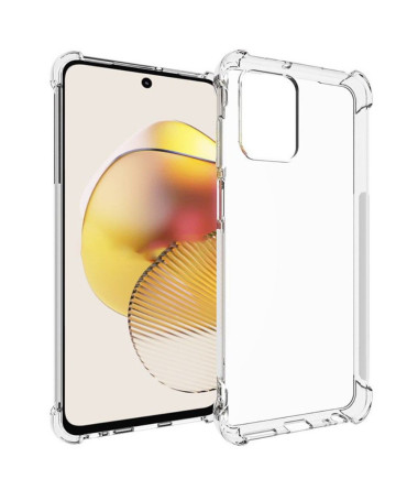 Coque Moto G73 5G transparente angles renforcés