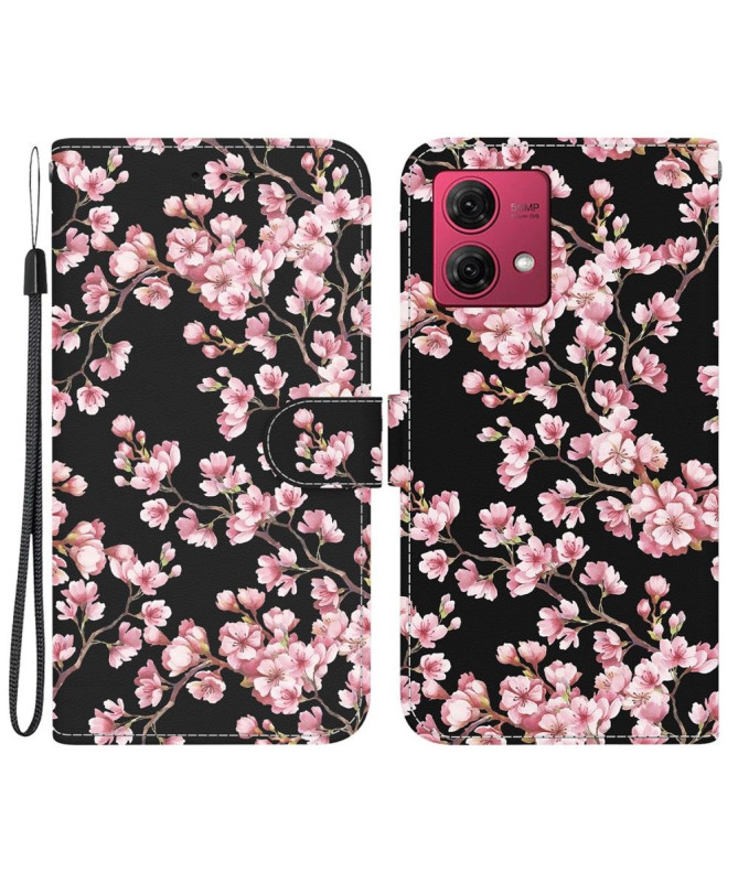 Housse Moto G84 5G Cerisier en Fleurs