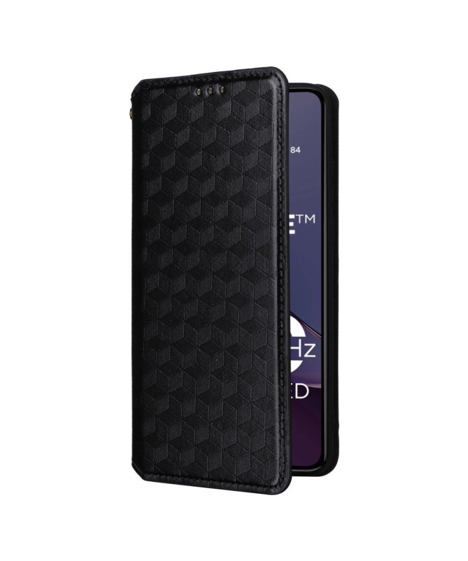 Housse Moto G84 5G flip cover design géométrie