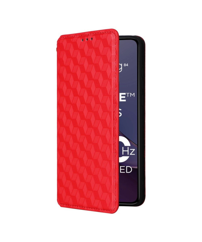 Housse Moto G84 5G flip cover design géométrie