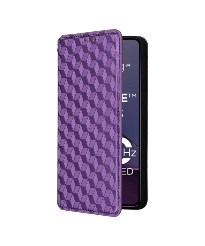 Housse Moto G84 5G flip cover design géométrie