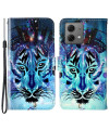 Housse Moto G84 5G Tigre artistique