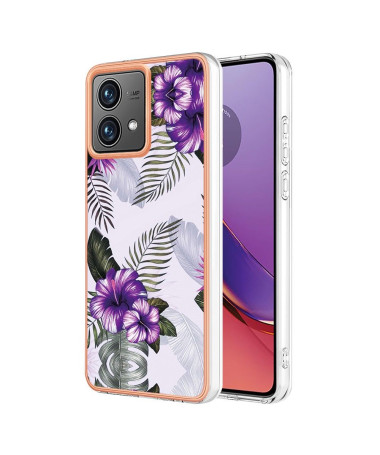 Coque Moto G84 5G Fleurs Exotiques