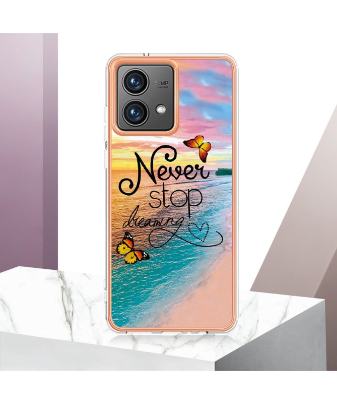 Coque Moto G84 5G Never Stop Dreaming